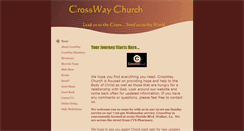 Desktop Screenshot of crosswayla.com
