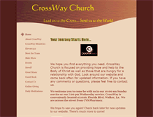 Tablet Screenshot of crosswayla.com